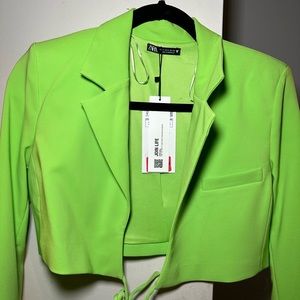 Zara Cropped Blazer